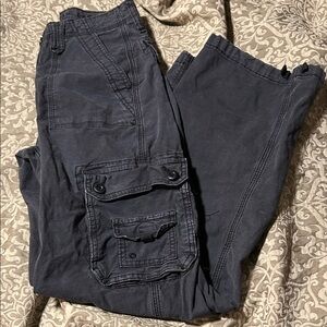 American Eagle Outfitters Dark Gray Cargo Pants